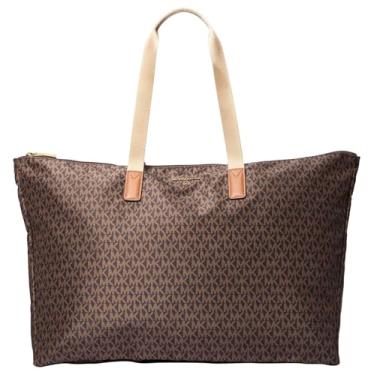 Imagem de Michael Kors Bolsa de viagem grande embalável Jet Set, Marrom/Acorn, One Size