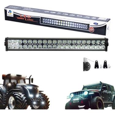 Imagem de Farol Barra De Led 120w 55cm Trator Camionete Off Road 4x4 - Briwax