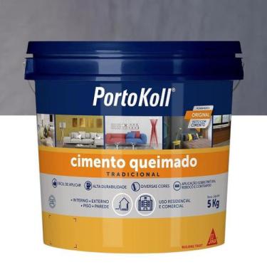 Imagem de Cimento Queimado 5 KG Acrílico Porto Koll - PortoKoll