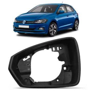 Imagem de Aro Retrovisor Polo e Virtus 2017 a 2021 Sem Furo Pisca - SP ACESSÓRIO