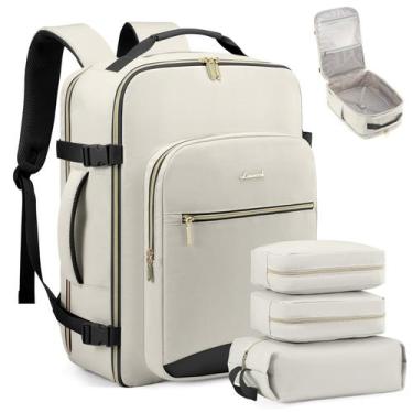 Imagem de Mochila de viagem LOVEVOOK Carry on 40L à prova d'água com cubos