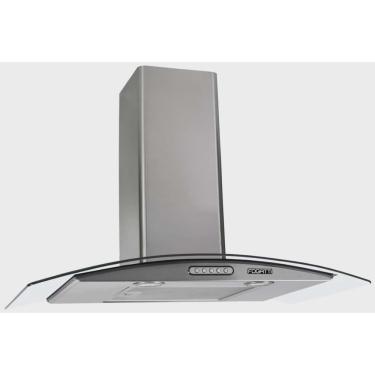 Imagem de Coifa de Parede 75cm Vidro Curvo Slim de 4 a 6 Bocas Fogatti 220V Exaustor/Depurador