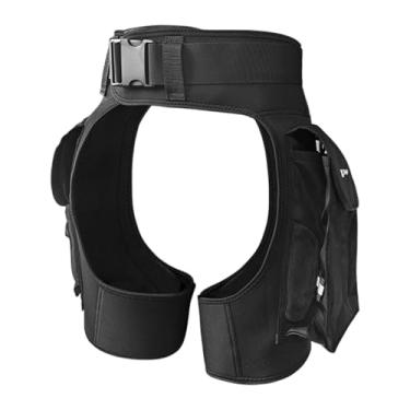 Imagem de menolana Calça de roupa de mergulho neoprene de 3 mm com bolsos laterais shorts shorts de traje de mergulho para surfar de canoagem de canoagem de natação, S M