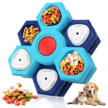 Imagem de BunnyCare Brinquedos de quebra-cabeça para cães de 4 níveis, toca-discos interativos para treinamento e entretenimento de QI, brinquedos estimulantes mentais, tédio e cães inteligentes, como presentes