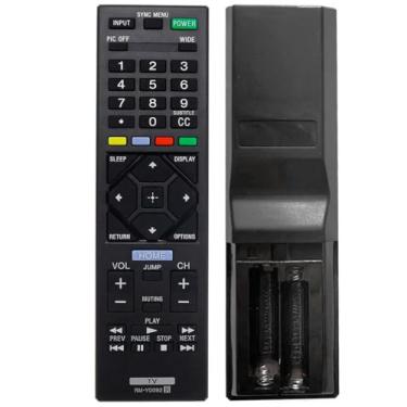 Imagem de Controle remoto, Compatível com Sony Bravia TV, substituto RM-YD093, KDL-40R485B, LED, LCD, infravermelho, sem comando de voz