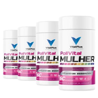 Imagem de Vitalplus Premium Polivitamínicos  Mulher - KIT 4 UNIDADES - 240 Cápsulas