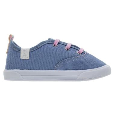 Imagem de Tênis Infantil Menina Pimpolho 0120340C Azul-Feminino