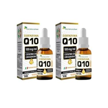 Imagem de Kit 2x CoenzimaQ10 Ubiquinona 100ml Flora Nativa do Brasil
