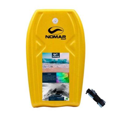 Imagem de Prancha De Bodyboard Modelo Infantil Amarela P - Nomar Surf