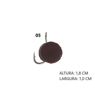 Imagem de Anzol chinu black - com ração artificial - Marine Sports, 2 unidades