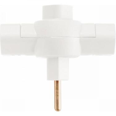 Imagem de Plugue T 2p 250 V 10 A Tramontina Branco