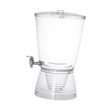 Imagem de WeiLaiKeQi Dispensador de bebidas com infusor de frutas, jarra de e água com com tampa, dispensador de barril de bebidas de 10 litros, jarra,