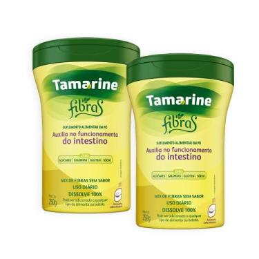 Imagem de Kit Tamarine Fibras Pó Pote