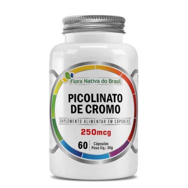 Imagem de Picolinato De Cromo Puro 60 Cápsulas Flora Nativa do Brasil