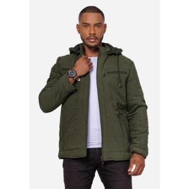 Imagem de Jaqueta Dupla Face La'Oase Elegante Masculina Capuz Removível-Masculino