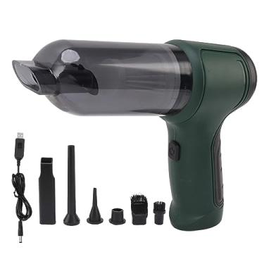 Imagem de Asixxsix Vacuum de Mão Sem Fio, Poderoso Aspirador de pó de pó de pó de pó Sem Fio Poderoso Com Vários Bocais para Carro, Casa, Escritório, Animal de Estimação, Mesa, Teclados (Verde)