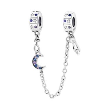 Imagem de Berloque De Prata 925 Com Margarida, Borboleta E Coração Para Pulseira