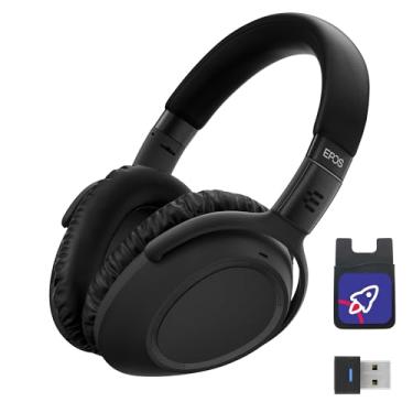 Imagem de Sennheiser MB 660 MS(507093) - Conectividade dupla, sem fio, Bluetooth, dobrável, adaptável ANC fone de ouvido | Para conexão de mesa/celular e softphone/PC | Compatibilidade de plataforma MS (preto)