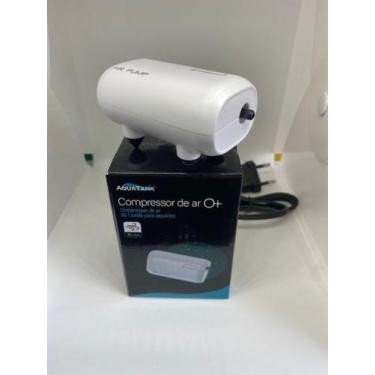 Imagem de Compressor De Ar Aqua Tank O + 1 Saida Oxigenador Para Aquários, 110V