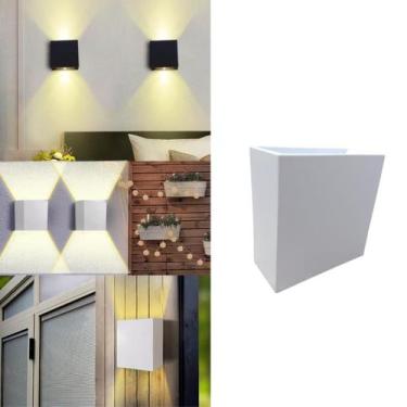 Imagem de Luminária Balizador Arandela Slim Smd Led 6W Branco Quente S - CBC