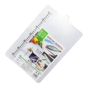 Imagem de Tábua Corte Flexível Com Régua Cortar Dobrável 37 Cm Japonês Utensílio