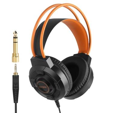 Imagem de TIKTONE Fones De Ouvido Tiktok Studio Monitor Fone Para Gravação Sobre O Cancelamento Ruído Guitarra Celular Mixer Amplificador Podcast Dj E Teclado Piano (Cr-02)