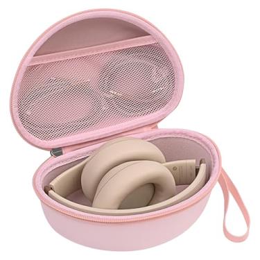 Imagem de STUKCAZE Capa de fone de ouvido portátil para Beats Studio Pro/3, capa de armazenamento de fone de ouvido com bolso grande para cabos