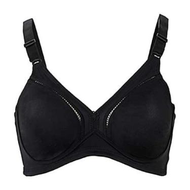 Imagem de Sutiã DeMillus Sustentação Preto Tamanho 50