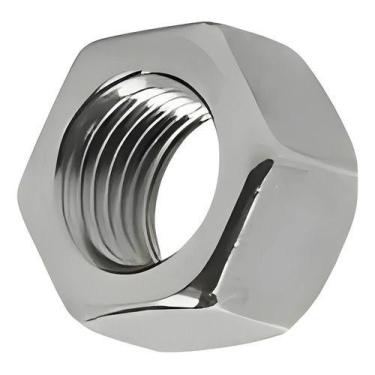 Imagem de Porca Sextavada M8 Zincada 10 Peças - Ciser, Belenus, Metalbo