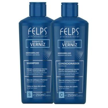 Imagem de Felps Professional Banho de Verniz Shampoo e Condicionador (2 x 250ml)