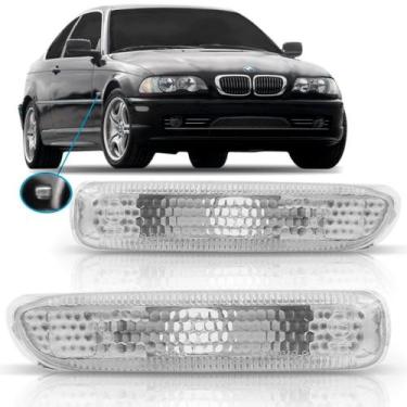 Imagem de Pisca Paralama Lateral Serie 3 1998 1999 2000 2001 Cristal - DEPO, Esq