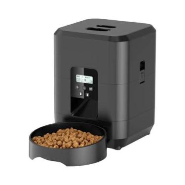 Imagem de Dispensador Automático De Ração Para Gatos E Cães Pequenos 2L Com Cont