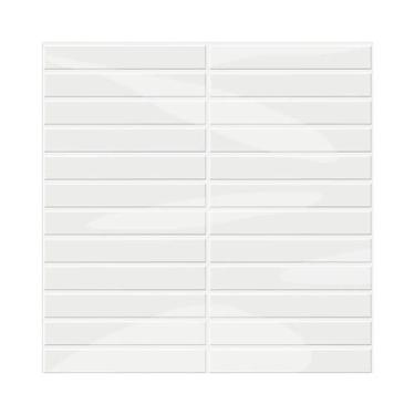 Imagem de Adesivos De Azulejos 3D 5 Folhas Papel De Parede Vinílico De 1,6mm De 