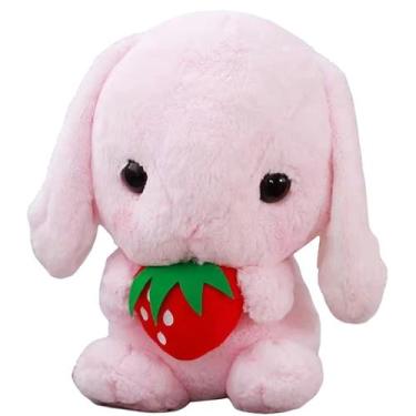 Imagem de Coelhinho de pelúcia HOUPU Soft Toy Sitting Lop Eared Rabbit 32 cm