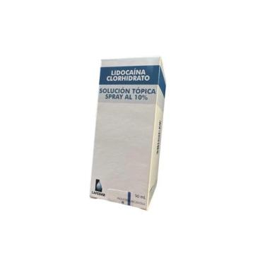 Imagem de Spray de lidocaína 10% 50mL com dispensador, da Laboratorios - Lightbe