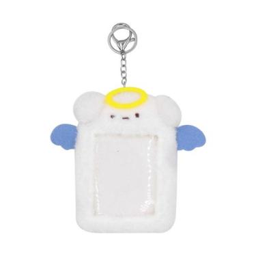 Imagem de Porta-cartões MOSSTYUS Cute Plush Kpop Photocard Holder
