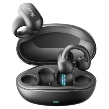 Imagem de Fones de ouvido sem fio Sanag Open Ear Bluetooth 5.3 com microfone pre