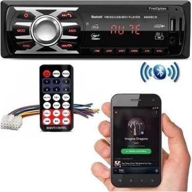 Imagem de Radio FM, USB, MP3 Player, Bluetooth - First Option 12V - TWT