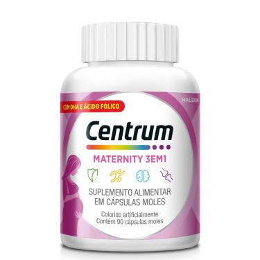 Imagem de Multivitaminico Centrum Maternity 3 em 1 - 90 Cápsulas