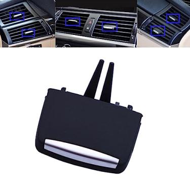 Imagem de Goodithy Para BMW X5 E70 X6 E71 E72, aba de clipe de saída de ar AC painel frontal traseiro grade de ventilação CA substituição clipes de remo 2007-2014 (E70 frontal)