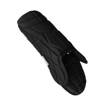 Imagem de Deevoka Protetores de pernas para batedor de beisebol, protetores de pés para adultos, equipamentos de proteção multifuncional, proteção esportiva para, Preto