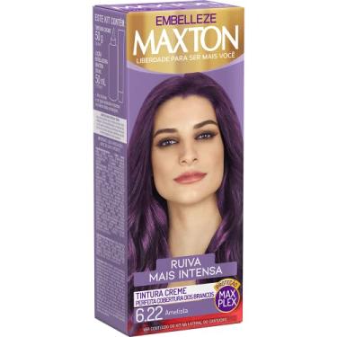 Imagem de Tintura Permanente 6.22 Ametista, 100 Ml, Maxton