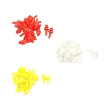 Imagem de Protetores Auriculares De Silicone Impermeáveis 20-160pcs Redução De R