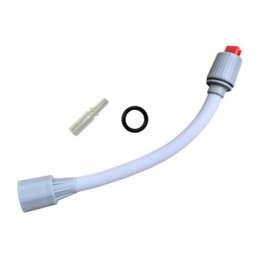 Imagem de Dualoai Extensão Do Pulverizador, Substitui O Bico Do Pulverizador Manual para Regar Gramados, Vegetais, Detalhamento de Automóveis, Cinza, Tamanho real