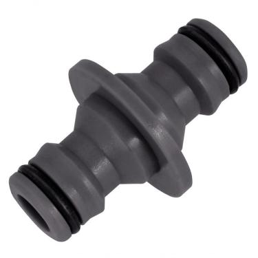 Imagem de Conector De 2 Engates Rápidos Tramontina Para Mangueiras 1/2 5/8 3/4