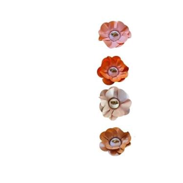 Imagem de Forminhas Para Doces Finos,300 forminhas para doces finos Margarida Kit Doces Finos Casamentos(salmão coral areia e terracota)