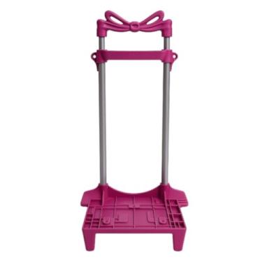Imagem de Carrinho Para Mochila Escolar Universal 2 Haste C/Trava 40 (Rosa)