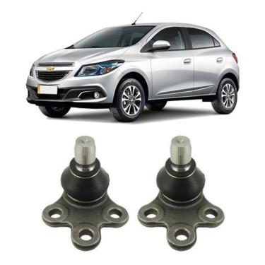 Imagem de Kit 2 Pivô Bandeja Dianteira Gm Onix 15 16 2017 2018 2019