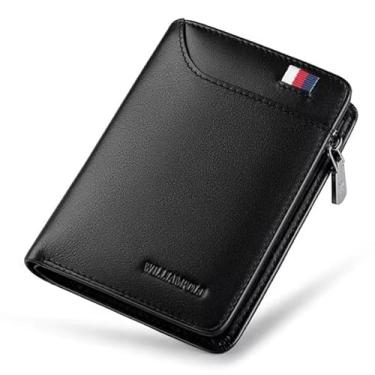 Imagem de Carteira William Polo 100% Couro (Preto)