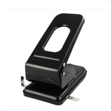 Imagem de Perfurador de Metal p/60fls Onda com Base Antideslizante